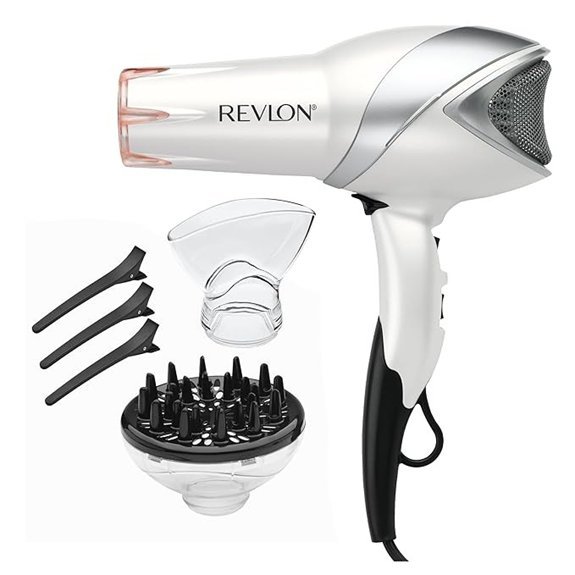 REVLON Infrared Ionic Hair Dryer with Diffuser (1875W)