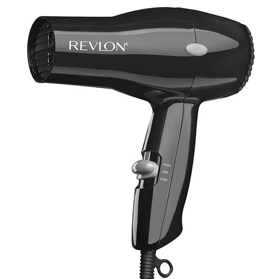 Revlon Compact Hair Dryer for Travel (Black)