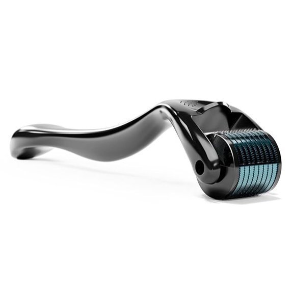 ROSELYNBOUTIQUE Derma Roller 0.25mm Titanium (Black Blue)