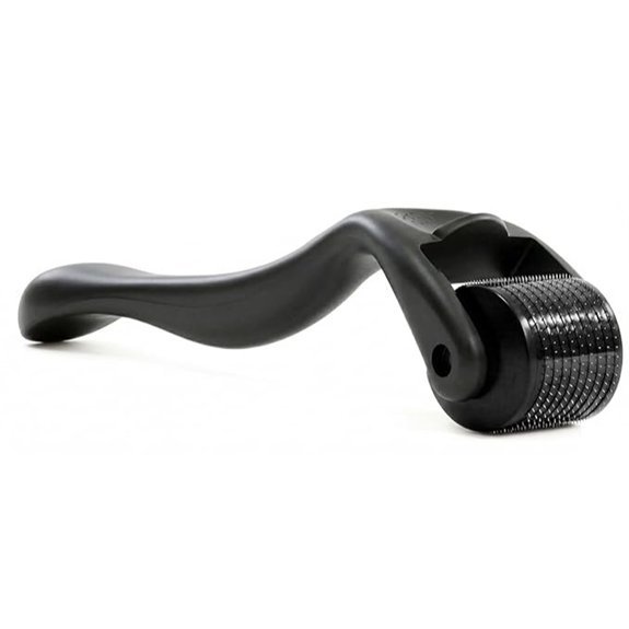 ROSELYNBOUTIQUE Derma Roller Personal Care Beauty Tool (All Black)