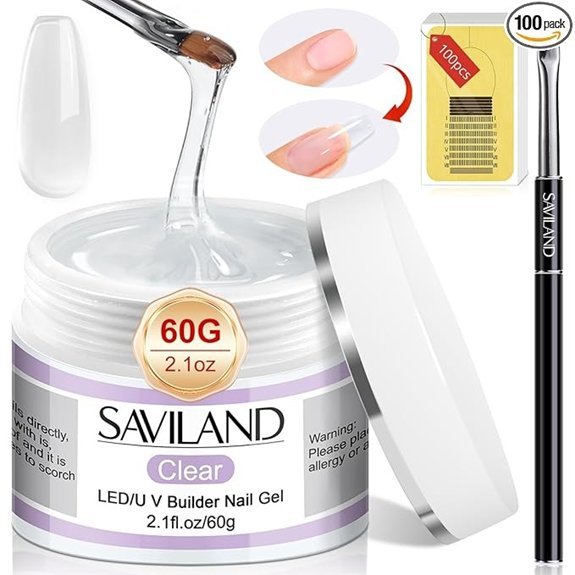 SAVILAND Builder Nail Gel Extension Kit