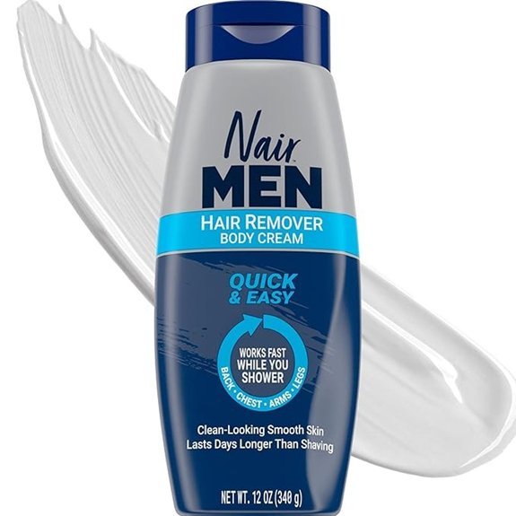 Nair Men's Hair Removal Body Cream with Aloe (12 Oz)