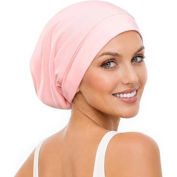 YFONG Silk Bonnet for Sleeping (Mulberry Silk Lined)
