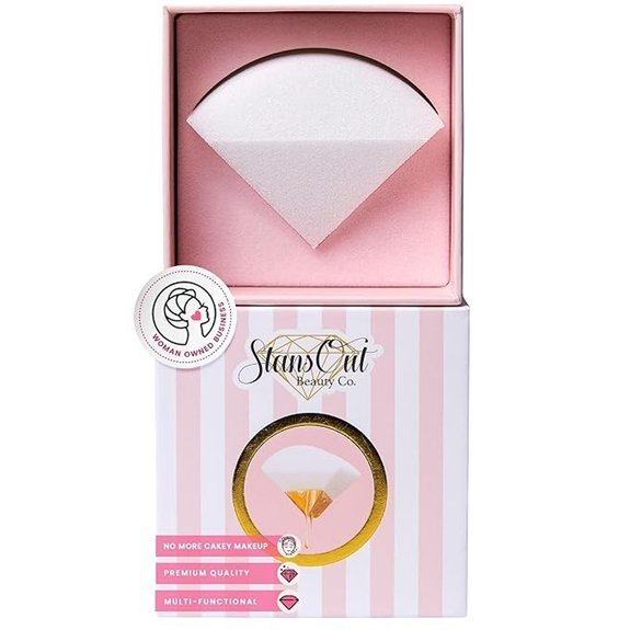 StansOut Memory Foam Makeup Sponge for Foundation