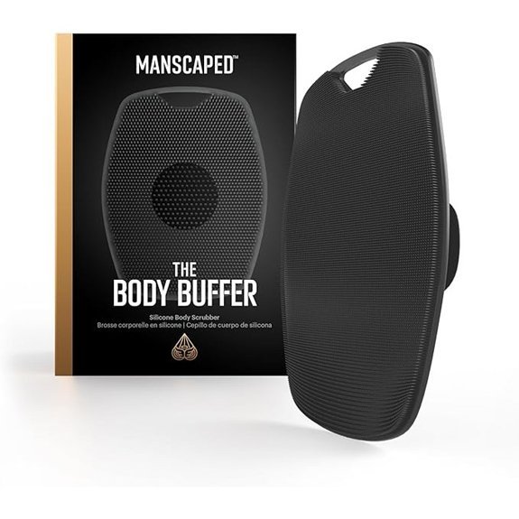 MANSCAPED The Body Buffer Premium Silicone Scrubber