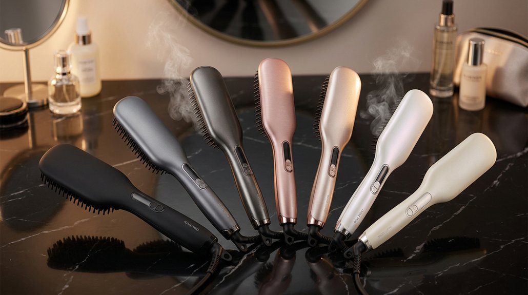 top 7 hair straightening brushes
