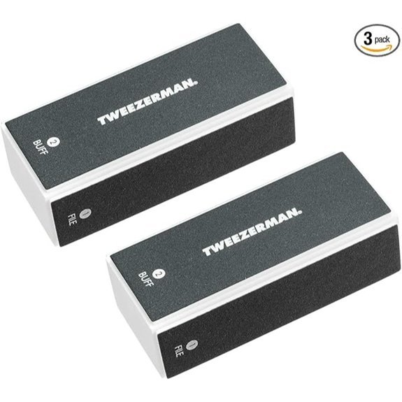 Tweezerman Black Nail Buff (2 Pack)