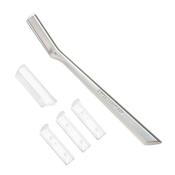 Tweezerman Facial Razor Stainless Steel