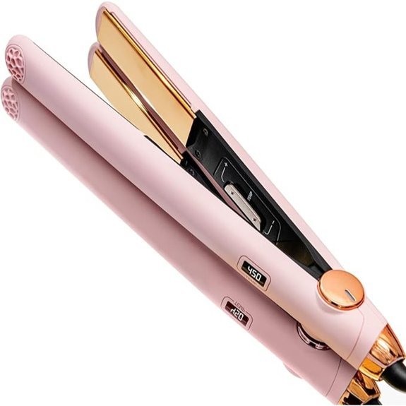 TYMO 2-in-1 Hair Straightener and Curler Iron