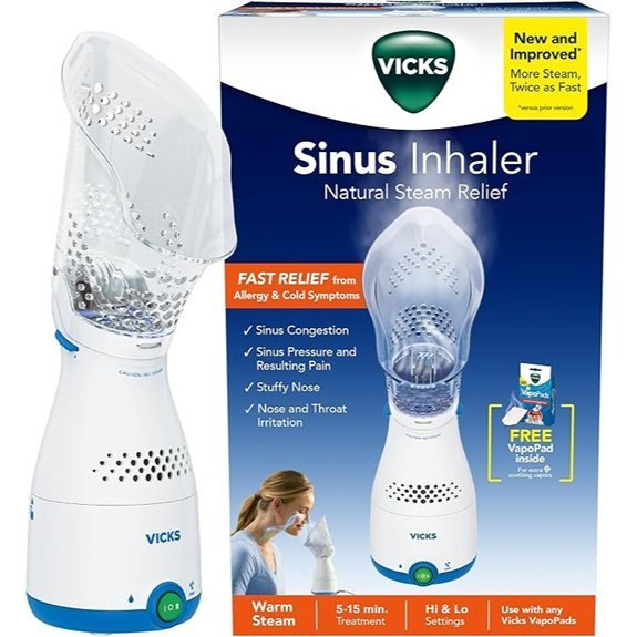 Vicks Plug-in Steam Inhaler for Sinus Relief