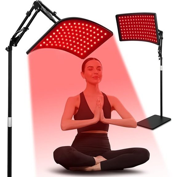 Viconor Red Light Therapy Lamp with Stand
