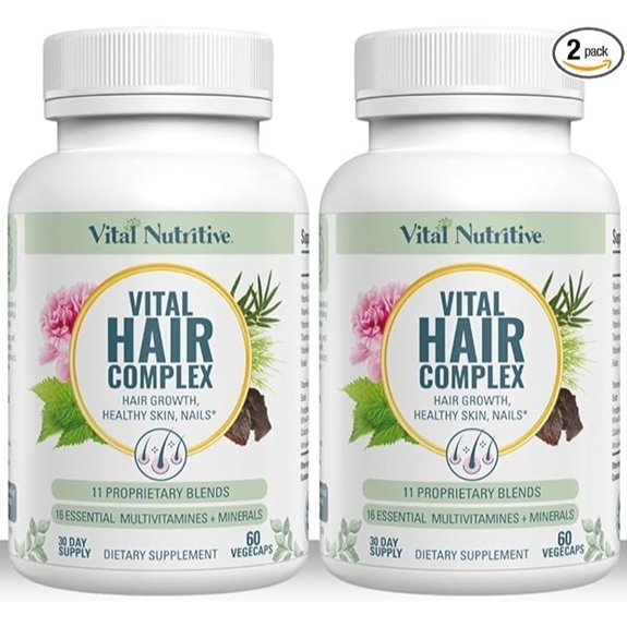 VITAL NUTRITIVE Hair Growth Vitamins for Women & Men