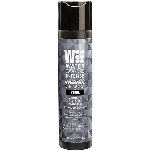 Watercolors Intense Metallic Color Depositing Shampoo - Steel