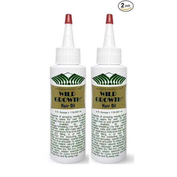 Wild Growth Hair Oil 4oz Pack of 2